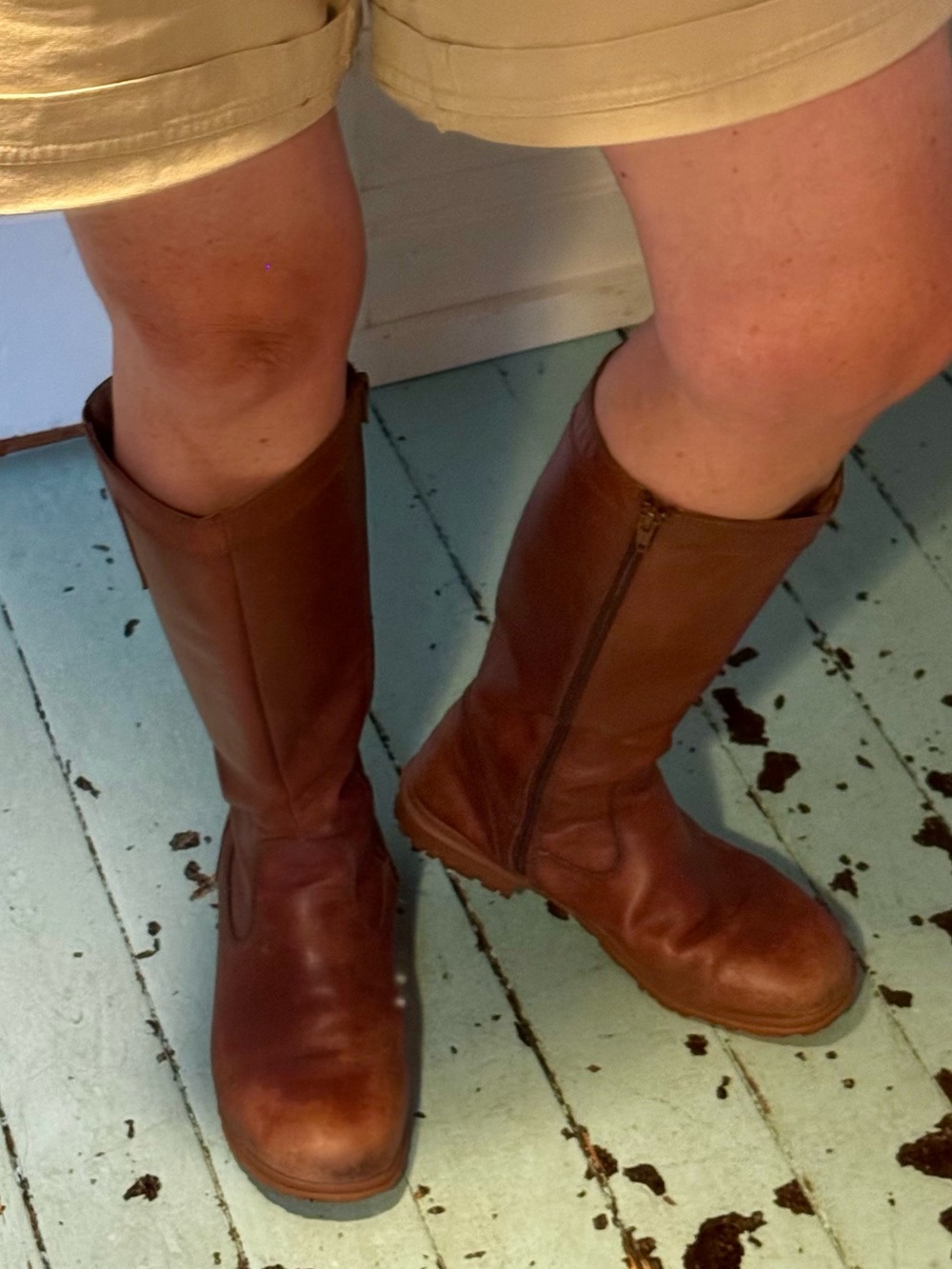 Bogs Size US 9 Pearl Tall Boot Oiled Leather